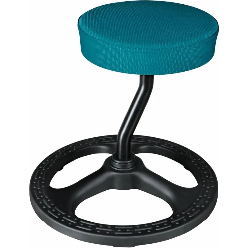 ADHD Chair Stool for Child, Fitness Seat for Stability, Balance, Yoga, Office, School, Wellness, Active Sitting  17“ high