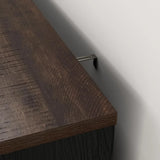 "Sideboard Buffet Cabinet with Storage – 65” Farmhouse Kitchen Pantry Cabinet – Wooden Design with Adjustable Shelves"