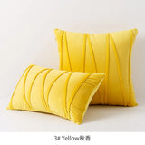 30x50cm 45x45cm 50x50cm Stripe Velvet Throw Pillow Cover Boho Farmhouse Orange Cushion Cover Modern Throw Square Cozy Pillowcase