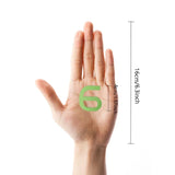 Digital Clock Wall Stickers Needle Decoration Glowing Clocks DIY Bedroom Living Home Quartz Creatives Removable Room Watches