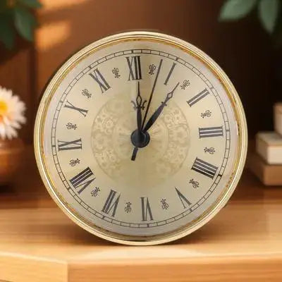 Quartz Wall Insert Industrial Style Decorative Mute Sturdy Lightweight Mini Plastic Replacement Mechanism Simple Office