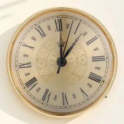 Quartz Wall Insert Industrial Style Decorative Mute Sturdy Lightweight Mini Plastic Replacement Mechanism Simple Office