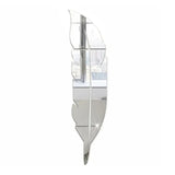 3D Dancing Feathers Mirror Wall Stickers DIY Art Atmosphere Home Shining Wall Stickers House Decoration Living Room Decoration