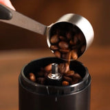 2025 Electric Coffee Bean Grinder Rechargeable Automatic Grinder Portable Coffee Grinder with steel core