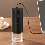 2025 Electric Coffee Bean Grinder Rechargeable Automatic Grinder Portable Coffee Grinder with steel core