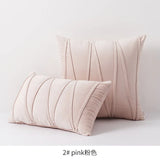 30x50cm 45x45cm 50x50cm Stripe Velvet Throw Pillow Cover Boho Farmhouse Orange Cushion Cover Modern Throw Square Cozy Pillowcase