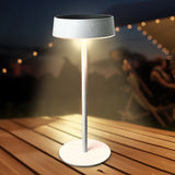 Waterproof Solar Table Lamp LED Night Light Stepless Dimming Outdoor Lighting Solar Led Desk Lamp For Balcony Garden Solar Lamps