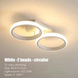 Nordic LED Ceiling Lamp Chandelier for Living Room Corridor 20W 30W Square Round LED Ceiling Light for Kitchen Home Lighting