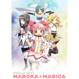Puella Magi Madoka Magica Pink Girl Poster Sticky Wall Art Printing Waterproof Home Living Bed Room Bar Aesthetic Decor