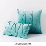 30x50cm 45x45cm 50x50cm Stripe Velvet Throw Pillow Cover Boho Farmhouse Orange Cushion Cover Modern Throw Square Cozy Pillowcase