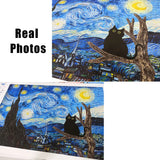 Black and White Moon Phase Posters, Aesthetic Canvas Prints, Painting Wall Picture for Living Room, Bar, Cafe, Home Decor