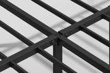 14 Inch High,Bed Frame Platform,Metal Bed,Heavy Duty Steel Slat Mattress Foundation,Easy Assembly,No Noise and Shaking,Black