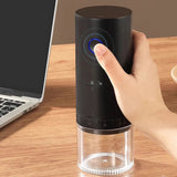 2025 Electric Coffee Bean Grinder Rechargeable Automatic Grinder Portable Coffee Grinder with steel core