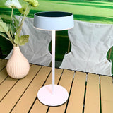 Waterproof Solar Table Lamp LED Night Light Stepless Dimming Outdoor Lighting Solar Led Desk Lamp For Balcony Garden Solar Lamps