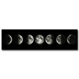 Black and White Moon Phase Posters, Aesthetic Canvas Prints, Painting Wall Picture for Living Room, Bar, Cafe, Home Decor