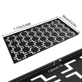 Decorative Laser Cut Privacy Screen Panel – Wall Mount Metal Privacy Fence