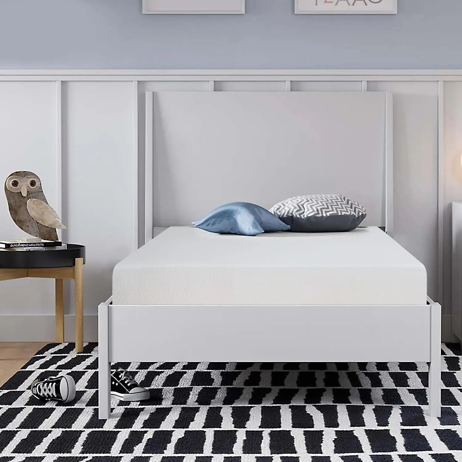 Full Size 8 Inch Gel Memory Foam Mattress Medium-Firm Mattress for Pressure Relief & Cooler Sleep, Mattress